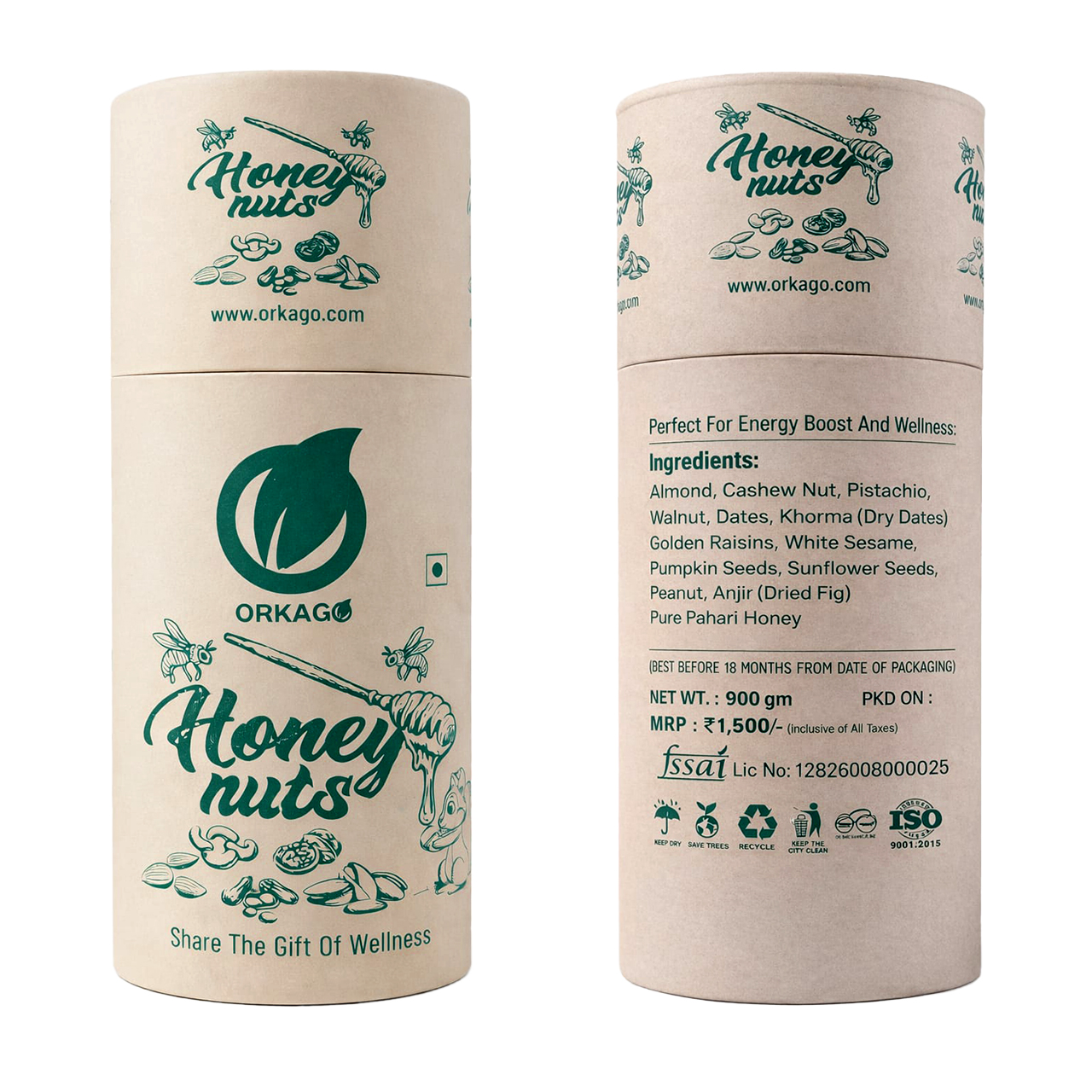 HONEY NUTS (900 g.) - Image 2