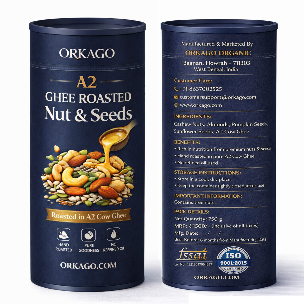A2 GHEE ROASTED NUTS AND SEEDS (450 gm.) - Image 4