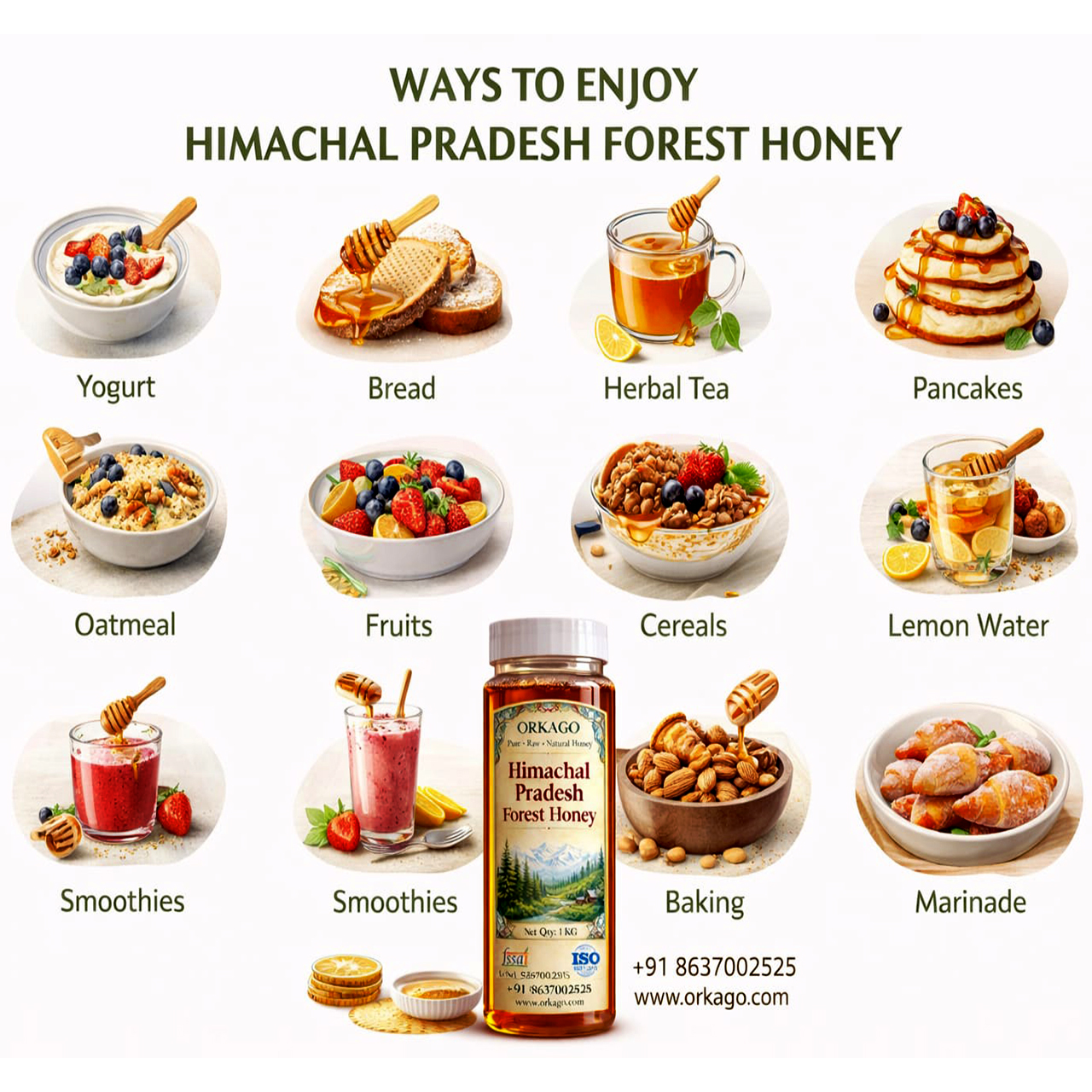 HIMACHAL PRADESH FOREST HONEY (500g) - Image 2